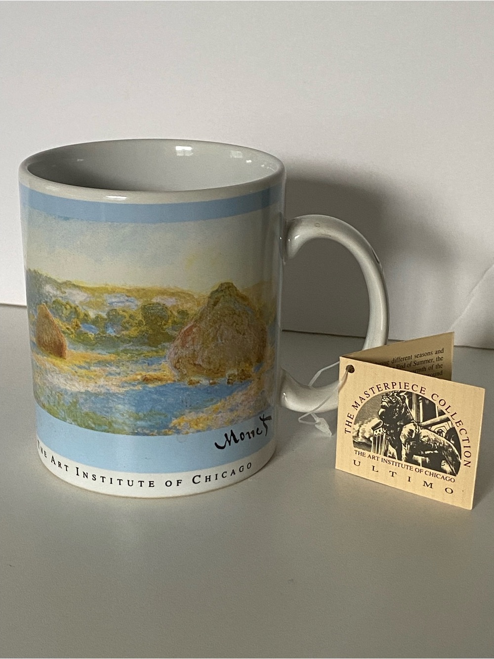 The Art Institute of Chicago The Masterpiece Collection Monet Mug Copco VINTAGE